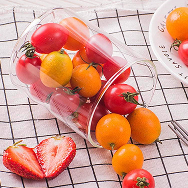 Airtight Glass Food Storage Jar with Bamboo Lid