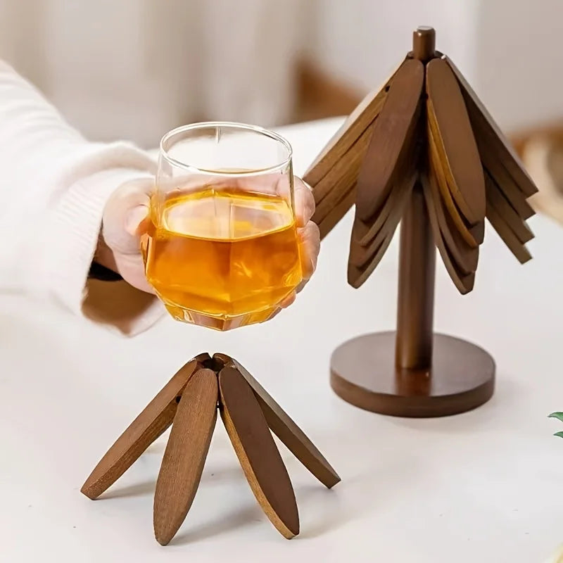 Heat-resistant bamboo mat