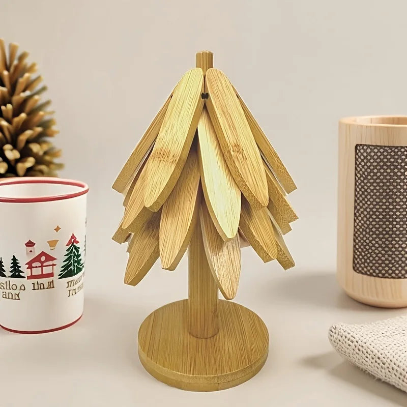 Heat-resistant bamboo mat