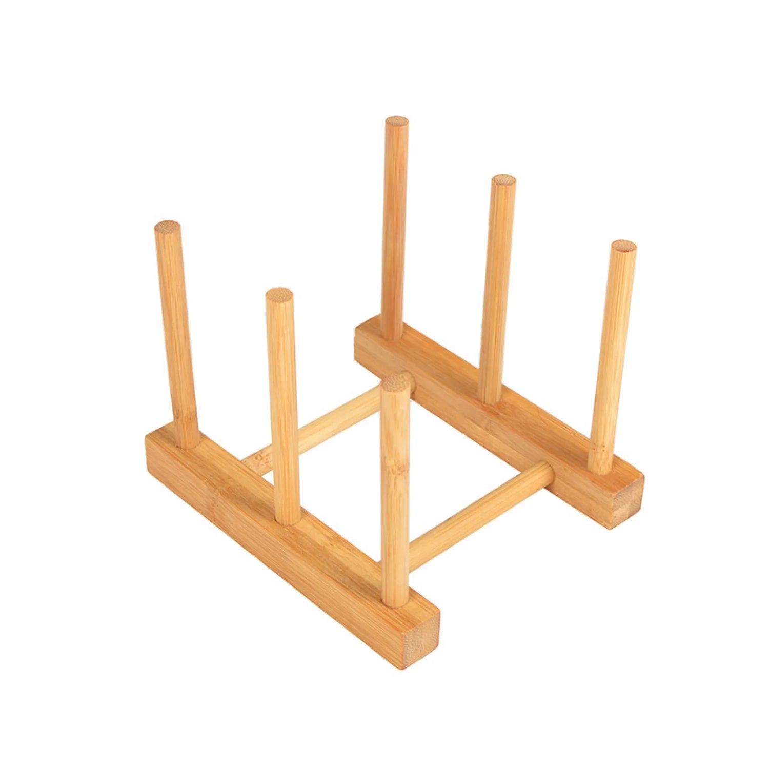 Bamboo Coffee Mug Holder – 6-Hook Countertop Cup Stand