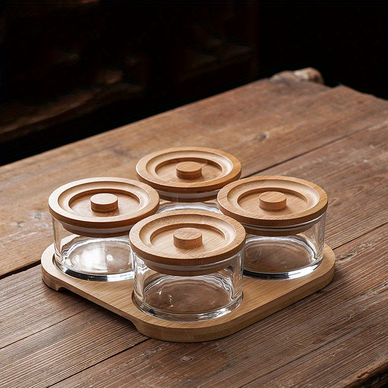 Bamboo Snack Bowl – Eco-Friendly Portable Serving Bowl